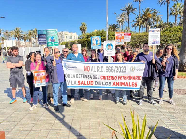 protesta veterinaria