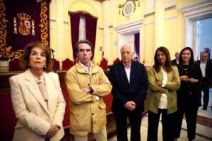 Ana Botella y Aznar Asamblea 1