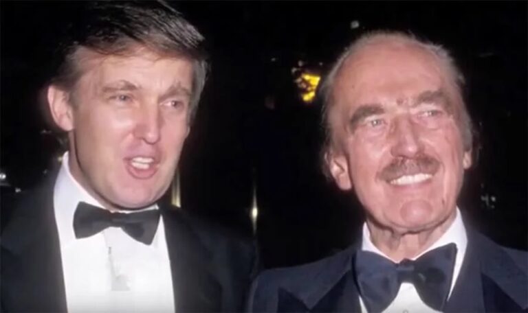 Donald y Fred Trump