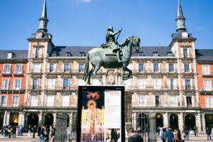 Semana Santa Madrid 2025 expo plaza Mayor Esther Vazquez