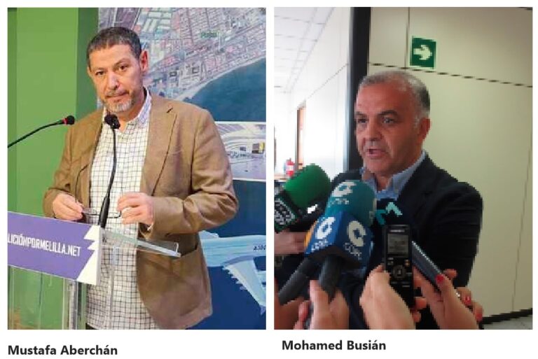 Mustafa Aberchán y Mohamed Busián