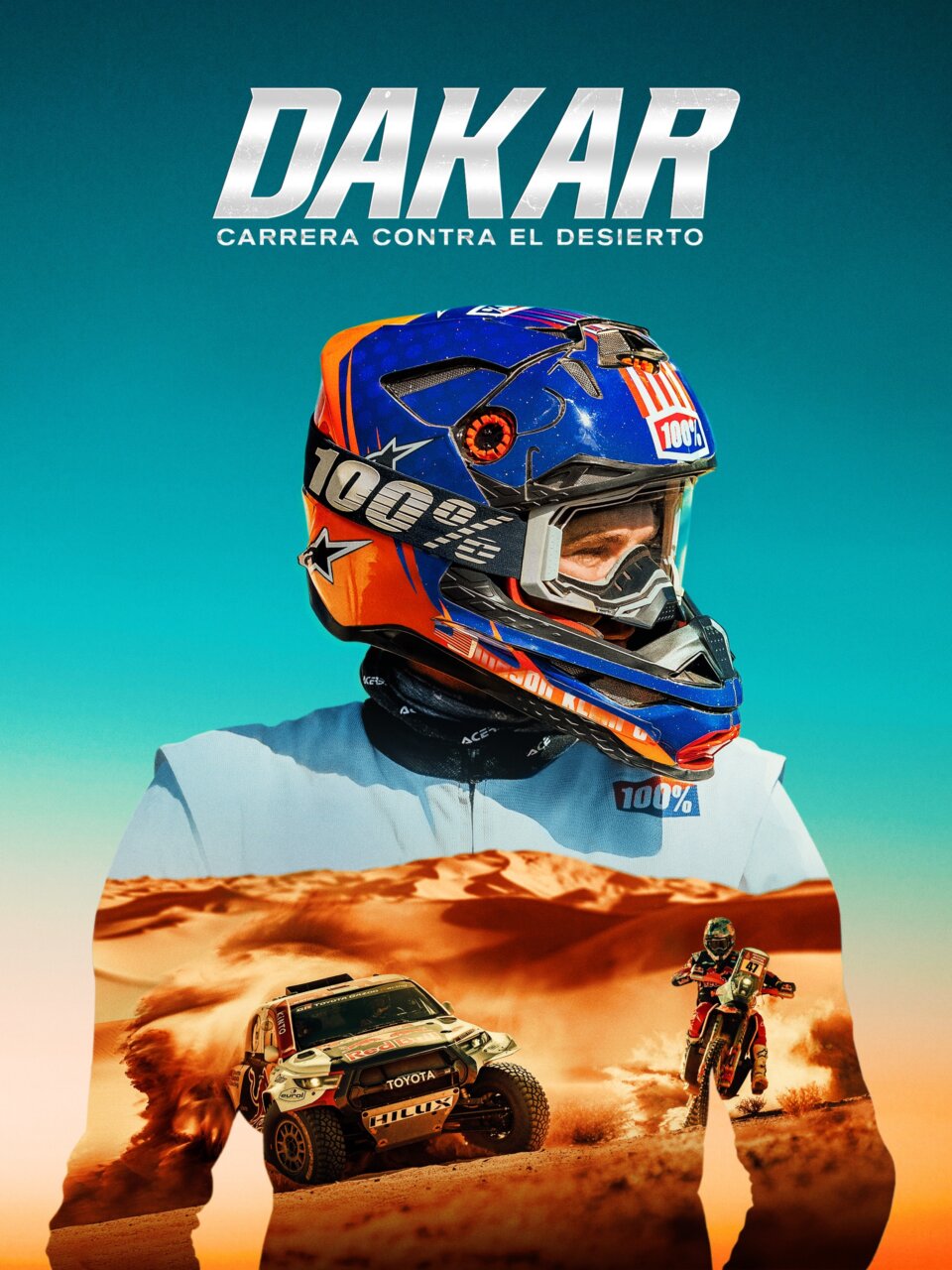 Dakar Carrera contra el Desierto peli cartel