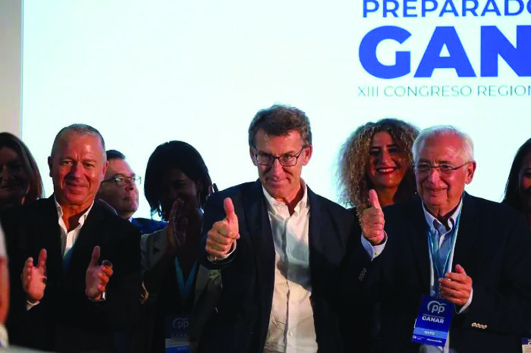 Imbroda y Feijóo en una imagen de archivo durante una de sus vistas a la ciudad