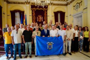 Marín con guardias civiles