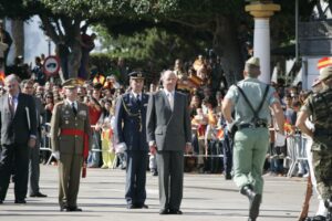 Visita de los Reyes de España a Melilla el 6 de noviembre de 2007