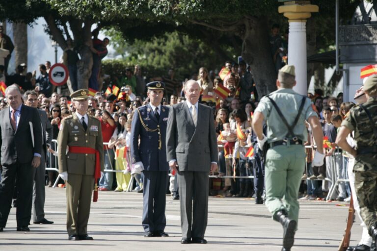 Visita de los Reyes de España a Melilla el 6 de noviembre de 2007