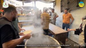 donación alimentos Gaza