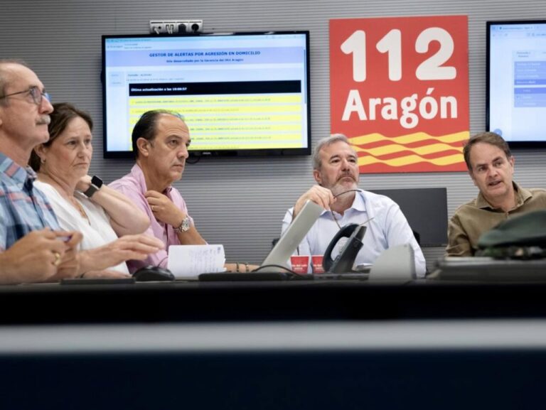 El Gobierno de Aragón rebaja a fase de alerta el PROCIFEMAR por la mejoría de la emergencia causada por las tormentas