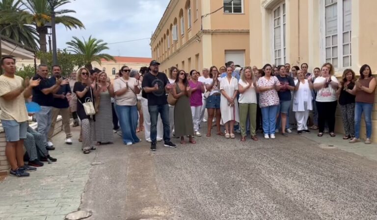 Protesta Centro Asistencial