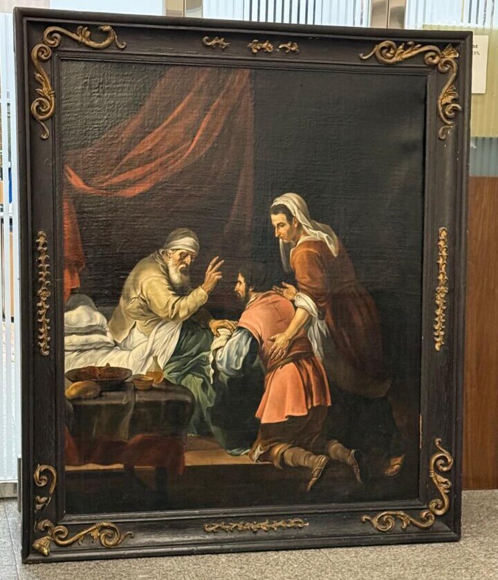 Subasta Sala Retiro 2025 La bendicion de Isaac a Jacobo Subasta Sala Retiro 2025 La bendicion de Isaac a Jacobo