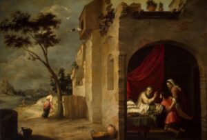 Subasta Sala Retiro 2025 Murillo Isaac bendiciendo a Jacob