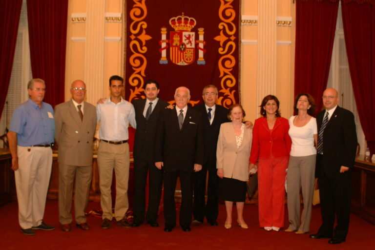 imbroda con la familia