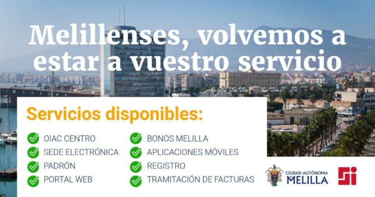 servicios disponibles CAM