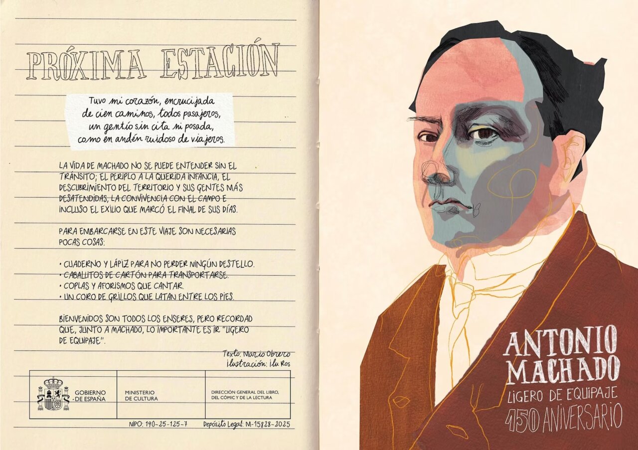 Mapa literario Antonio Machado 05 Mapa literario Antonio Machado 05