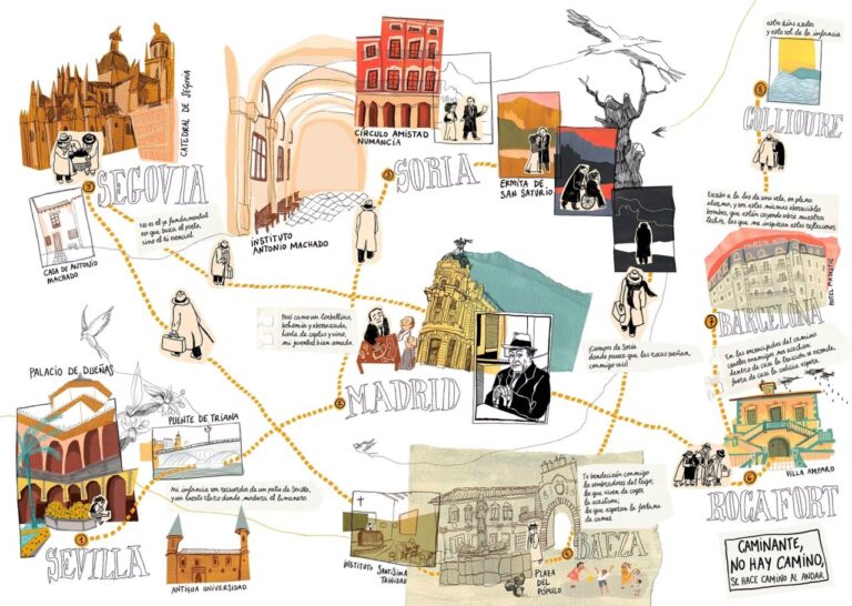 Mapa literario Antonio Machado 06