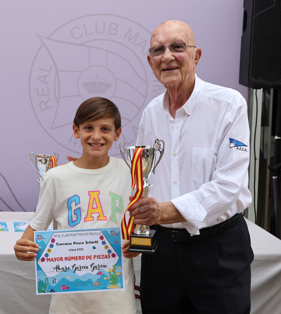 PESCA INFANTIL Alvaro García (Mayor nº Piezas)