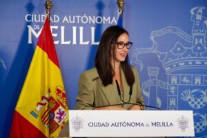 Marta Fernández de Castro en rueda de prensa sobre presupuestos 2026 en Melilla
