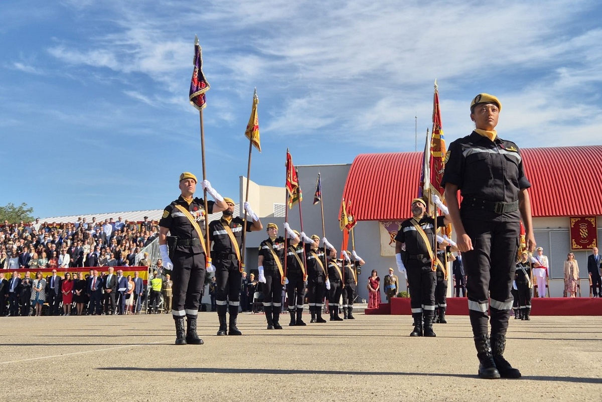 Militares de la UME en ceremonia del 20 aniversario en Torrejón
