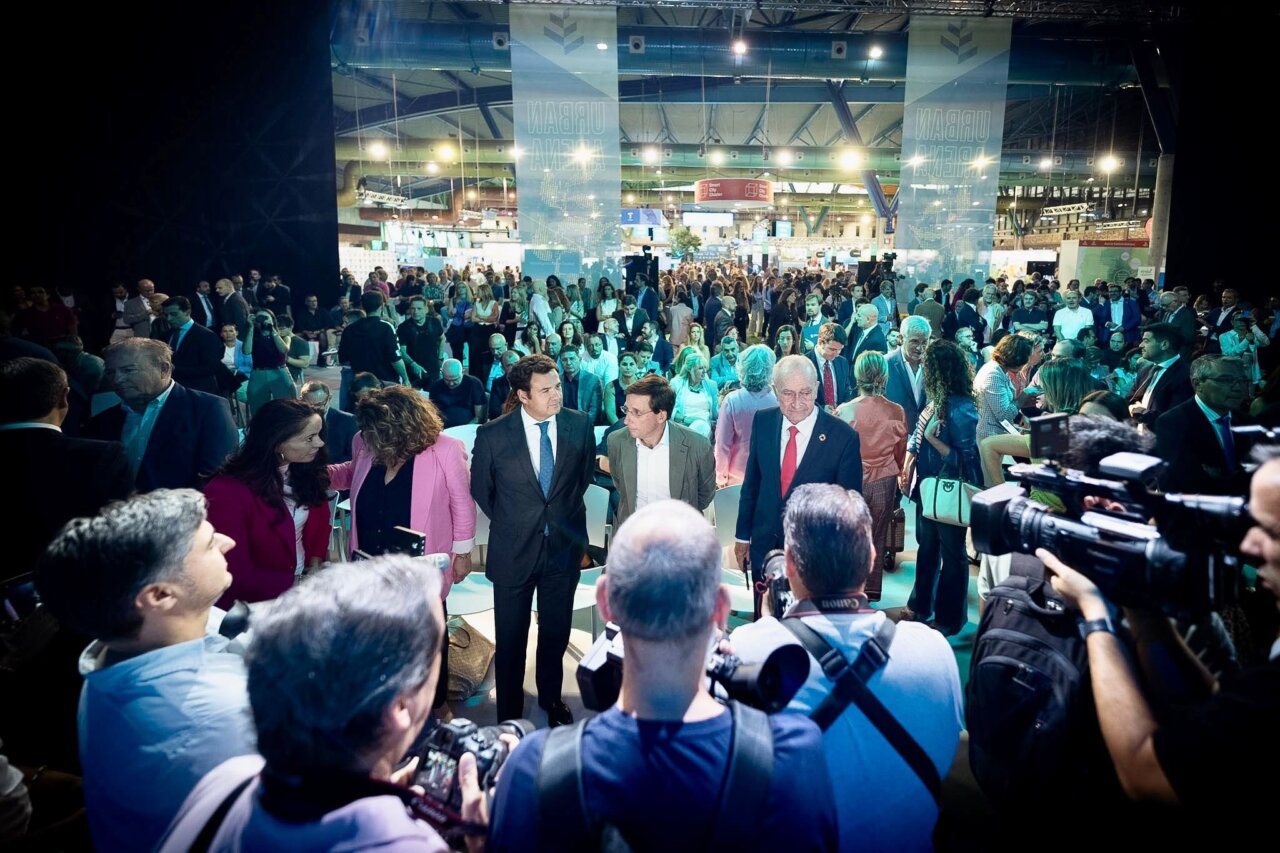 Evento Greencities 2025 con asistentes y ponentes en Málaga