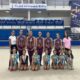 Gimnastas del Club Virka Melilla en el clasificatorio de gimnasia rítmica