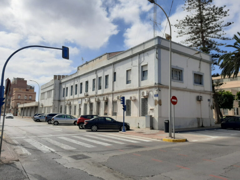 Edificio de la antigua Jefatura de Policía Local en Melilla