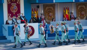 Desfile del Tercio Gran Capitán en presencia del Rey Felipe VI