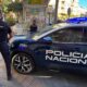 Policía Nacional interviniendo en un incidente en Melilla