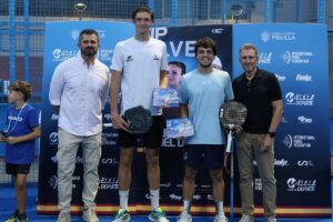 Jugadores ganadores del torneo FIP Silver en Melilla
