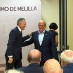 Fernando Samper en el Club Marítimo de Melilla durante un evento