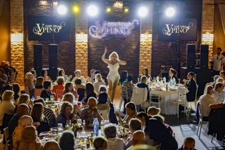 Evento con más de 400 mayores disfrutando de una merienda y espectáculo