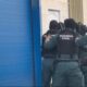 Agentes de la Guardia Civil durante una intervención de drogas en Melilla