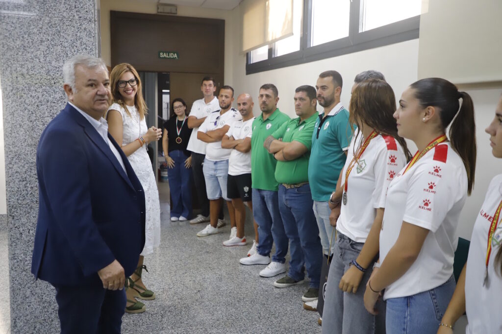 Recibimiento del equipo Higicontrol Melilla en la Delegación del Gobierno