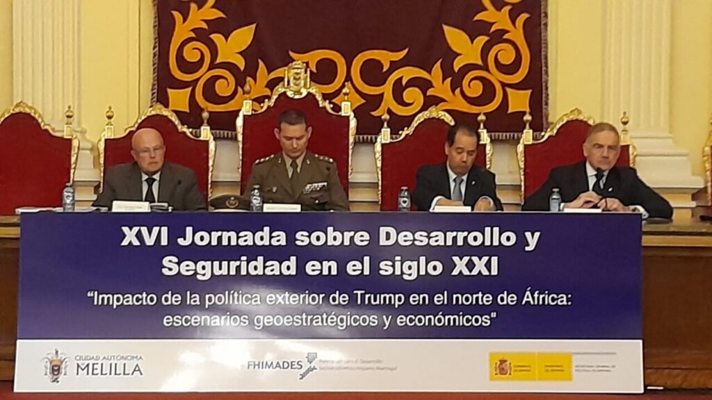 Panel de expertos en la XVI Jornada sobre Desarrollo y Seguridad en Melilla