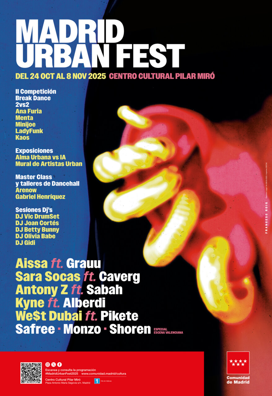 Cartel del Madrid Urban Fest 2025 con información del evento