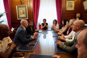 Reunión de autoridades educativas en Melilla sobre el proyecto IDEA+SMILE.