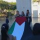 Acto en la Plaza de las Culturas en memoria de niños en Gaza