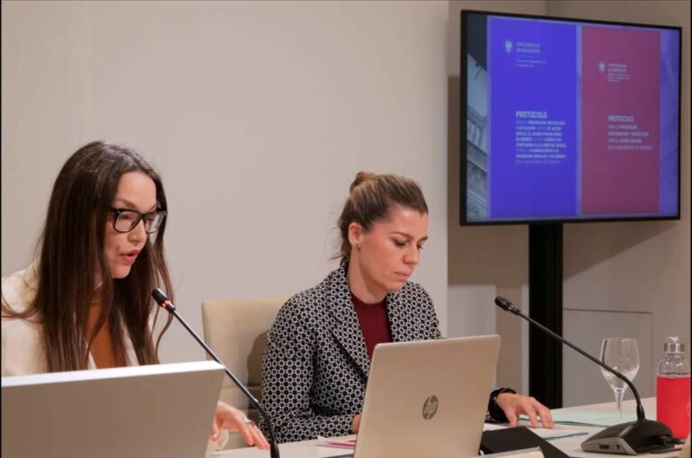 Presentación de nuevos protocolos de acoso en la Universidad de Granada