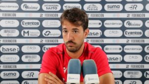 Pepe Arredondo durante una conferencia de prensa sobre el equipo.