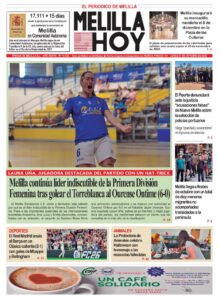 Portada del periódico Melilla Hoy del 27 de octubre de 2025
