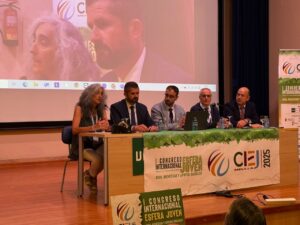 Panel de expertos en el I Congreso Internacional Esfera Joven 2025 en Melilla