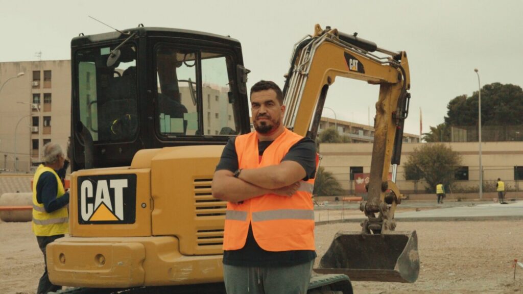 Mo Salah Mohamed, CEO de Promeco 2000, en un sitio de construcción.