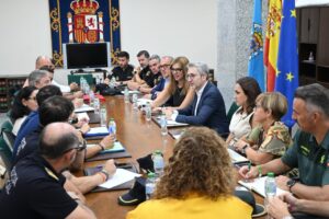 Reunión sobre el traslado de menores migrantes en Melilla