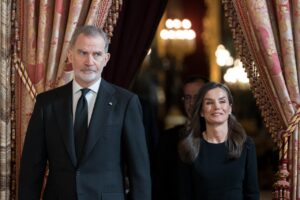 El Rey Felipe VI y la Reina Letizia en un acto oficial