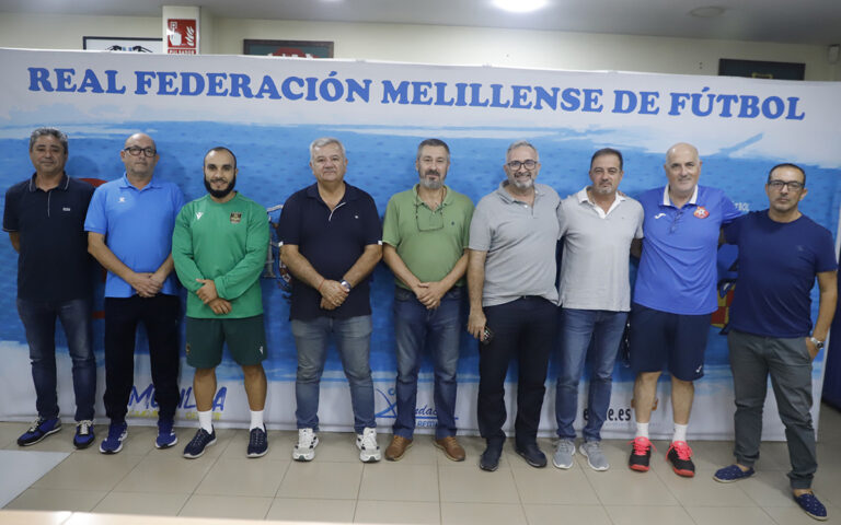 Reunión de la Real Federación Melillense de Fútbol y Banco de Alimentos