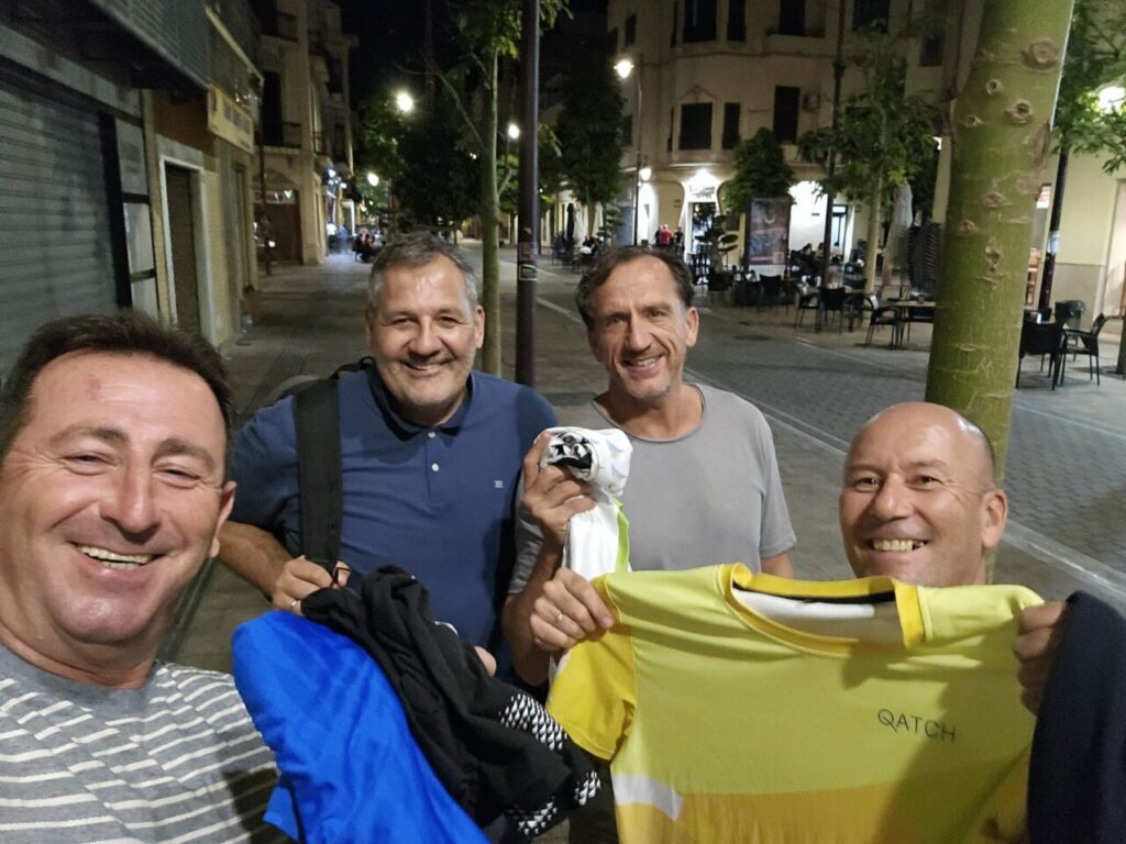 Sasa Kuburovic y amigos en Melilla tras 24 años.