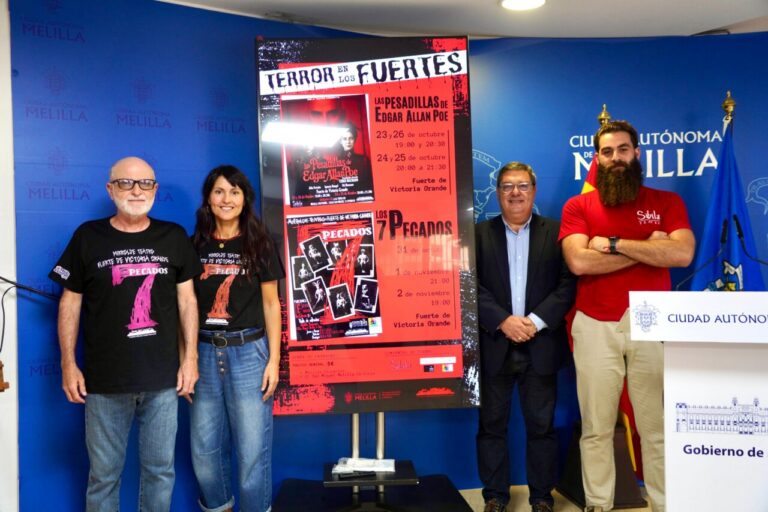 Presentación de obras de teatro en Melilla sobre Edgar Allan Poe y los 7 pecados