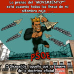 Ilustración crítica sobre la situación política en Melilla.