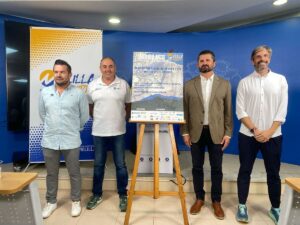 Presentación del V Enduro MTB en Melilla con organizadores y cartel