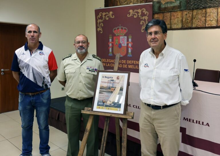 Presentación de la V Regata Delegación de Defensa en Melilla
