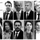 Retratos de los implicados en el juicio al fiscal general del Estado
